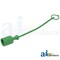 A & I Products Dust Cap, 3/8", Green (10 pkg) 8" x4" x4" A-C211316 - alternate 2
